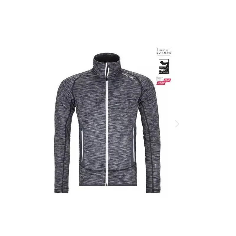 FLEECE SPACE DYED JACKET M Giacca in pile uomo