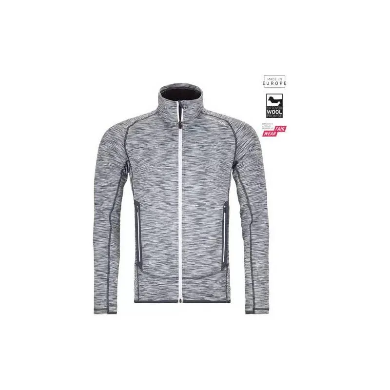 FLEECE SPACE DYED JACKET M Giacca in pile uomo