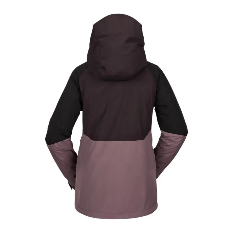 Giacca da neve Volcom ARIS INS GORE-Tex (BLACK PLUM) Donna