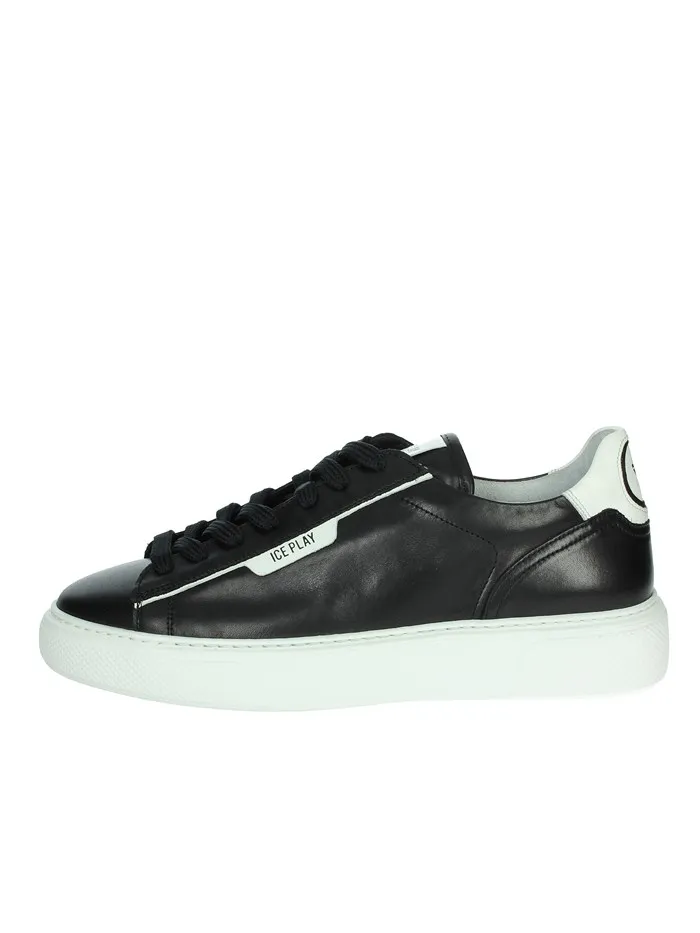 ICE PLAY  SNEAKERS BASSA TENDER001M/3L1 NERO/BIANCO