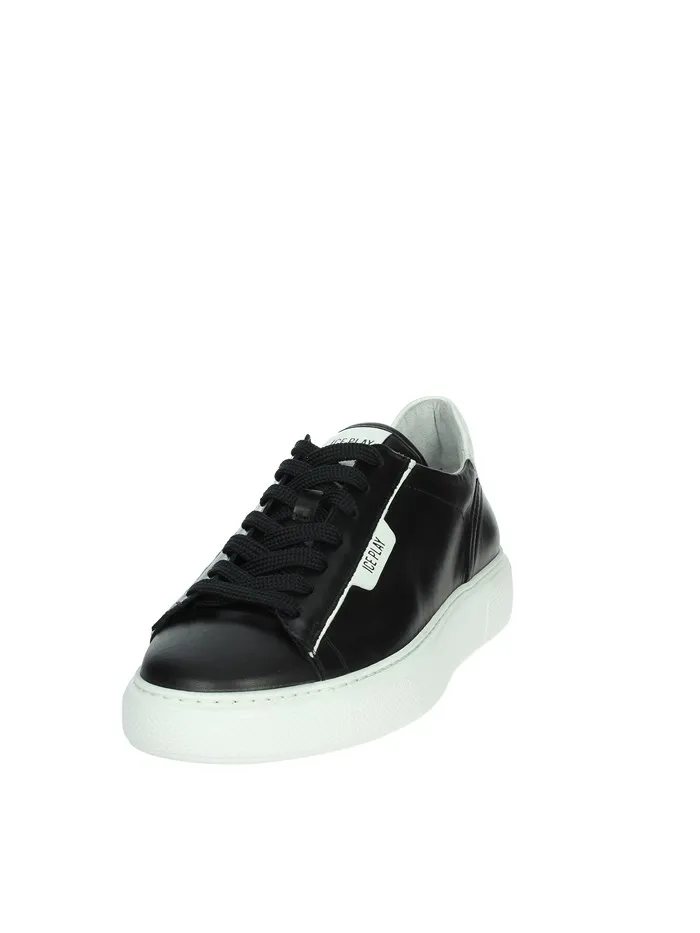 ICE PLAY  SNEAKERS BASSA TENDER001M/3L1 NERO/BIANCO