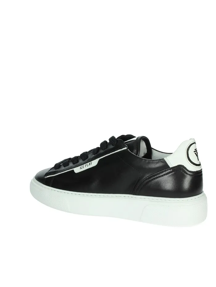 ICE PLAY  SNEAKERS BASSA TENDER001M/3L1 NERO/BIANCO