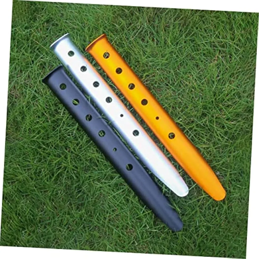 INOOMP 12 Pz Unghie da Spiaggia Accessorio Tenda Comodi Picchetti da Neve Pali da Neve Portatili Fornitura di Tende Picchetti pe