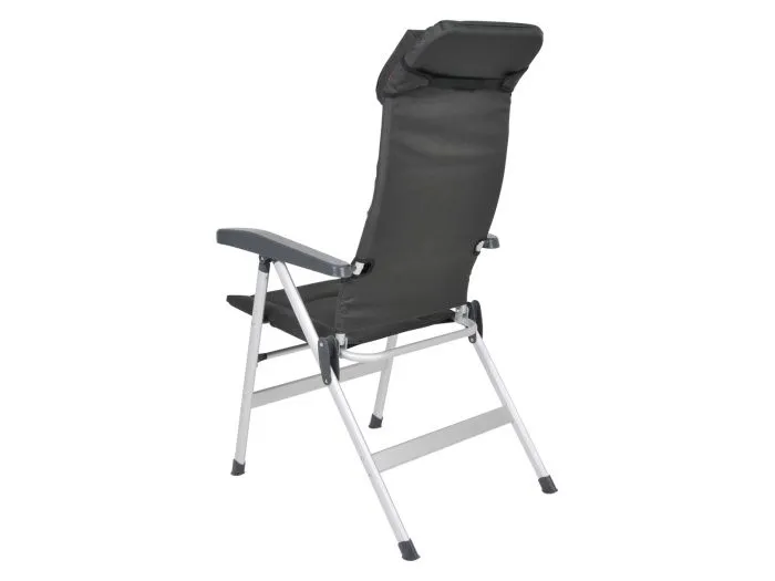 Isabella Thor Dark Grey sedia schienale reclinabile