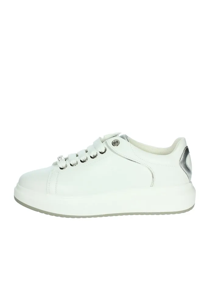 MARIELLA BURANI  SNEAKERS BASSA 50280 BIANCO/ARGENTO
