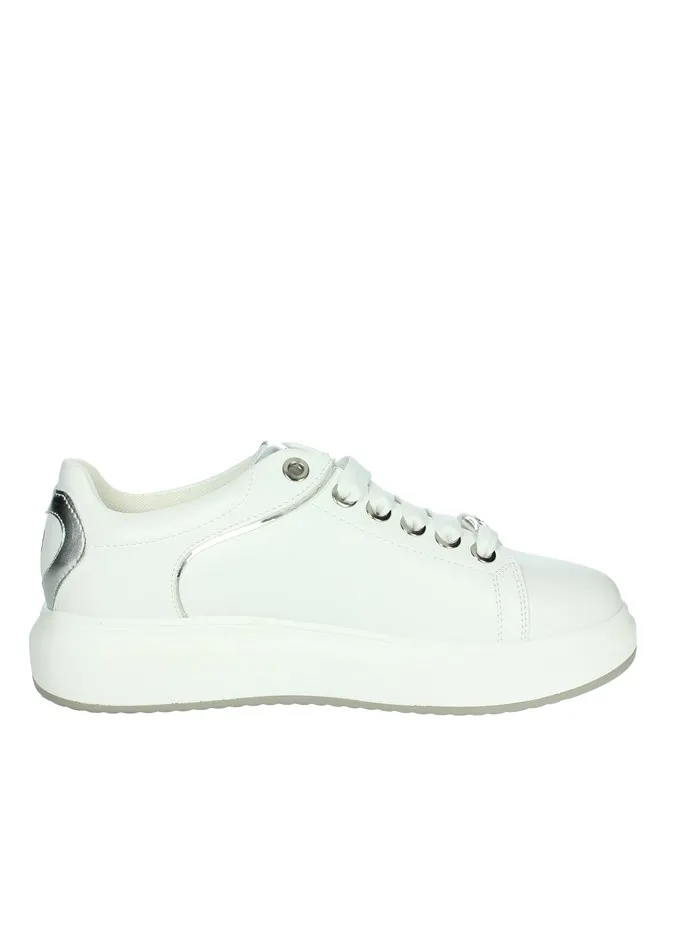 MARIELLA BURANI  SNEAKERS BASSA 50280 BIANCO/ARGENTO