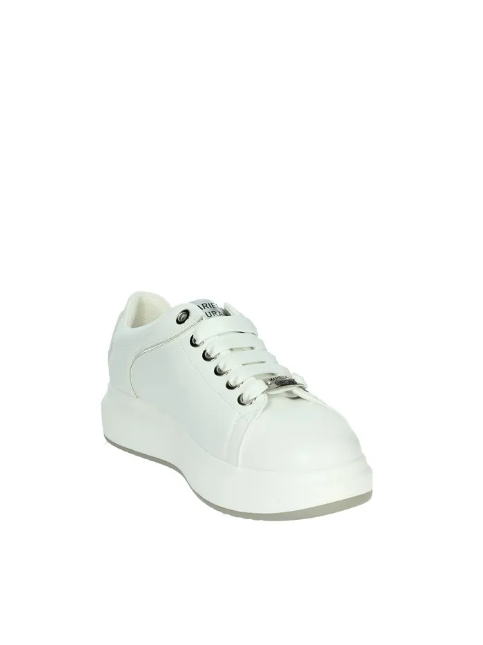 MARIELLA BURANI  SNEAKERS BASSA 50280 BIANCO/ARGENTO