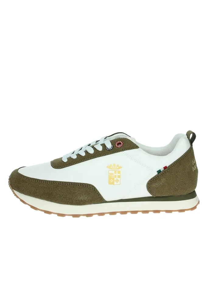 MARINA MILITARE  SNEAKERS BASSA MM1100 BIANCO/VERDONE