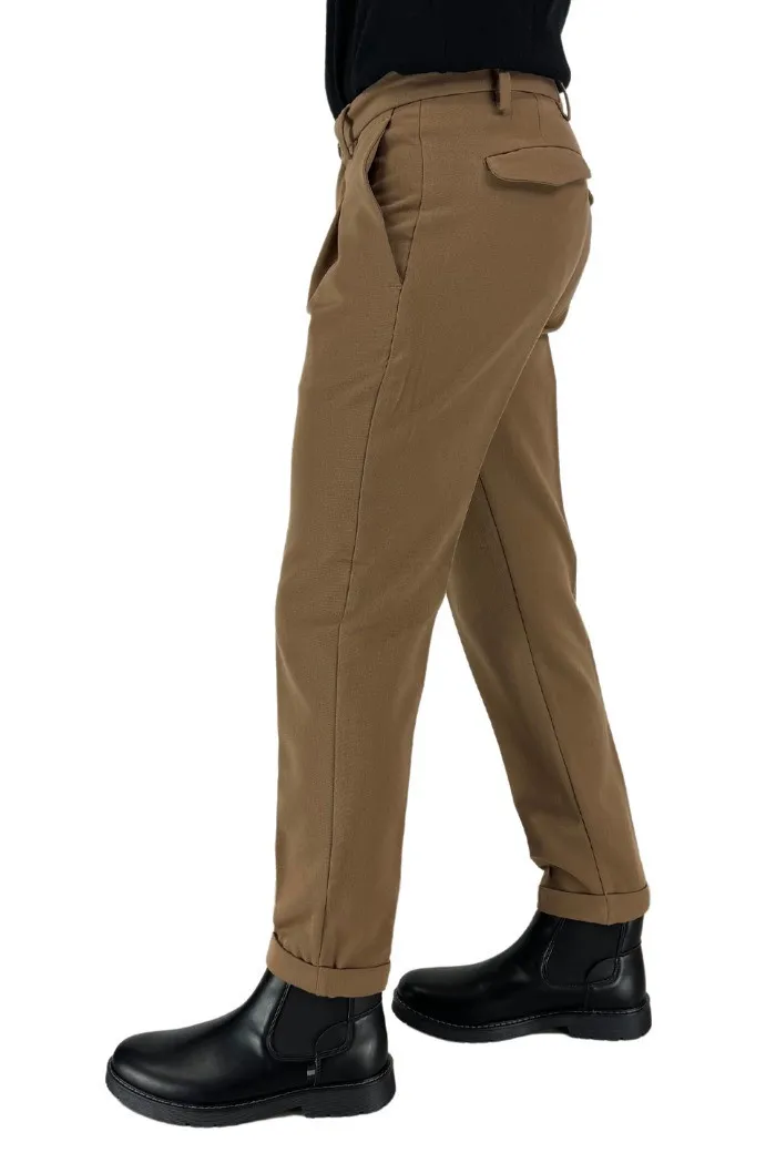 Markup pantalone con pences punto milano mk595136