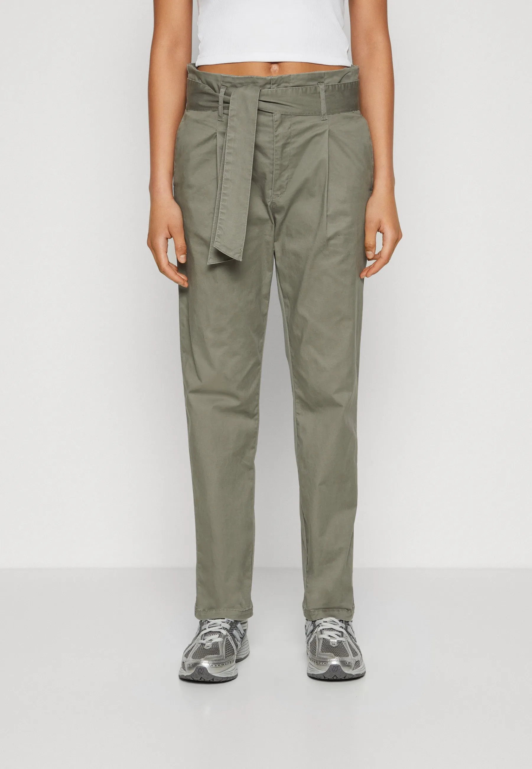 ONLSIBIE PAPERBAG BELT - Pantaloni