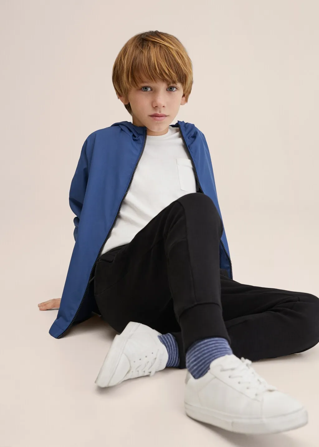 Pantaloni jogger tasche zip