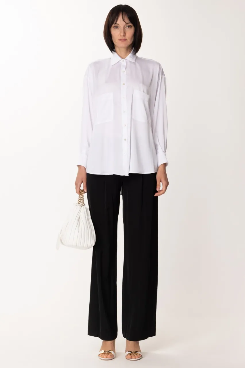 Pantaloni straight cut Nero