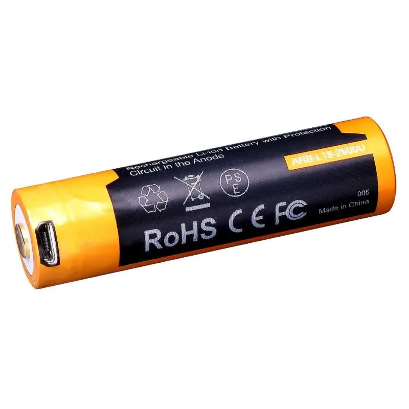 Pile rechargeable ARB-L18 pour lampes Fenix