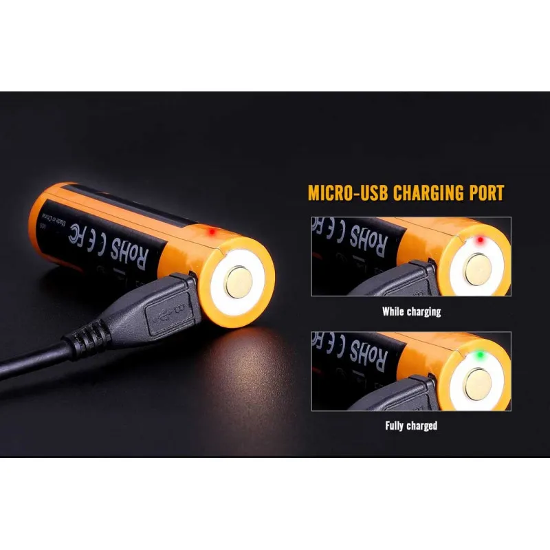 Pile rechargeable ARB-L18 pour lampes Fenix