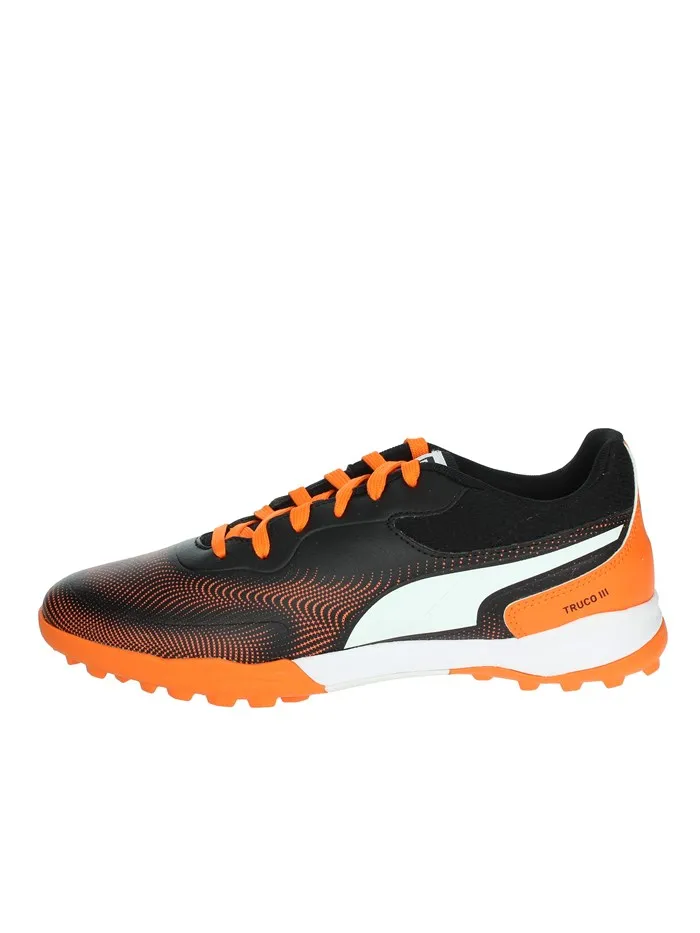 PUMA  SNEAKERS BASSA 107426 NERO/ARANCIO