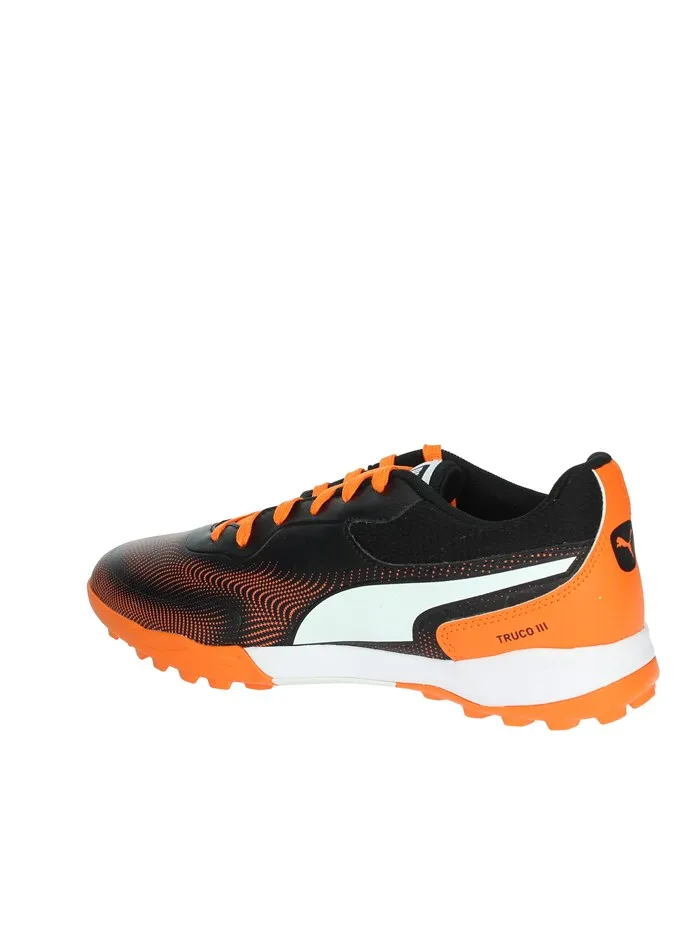 PUMA  SNEAKERS BASSA 107426 NERO/ARANCIO