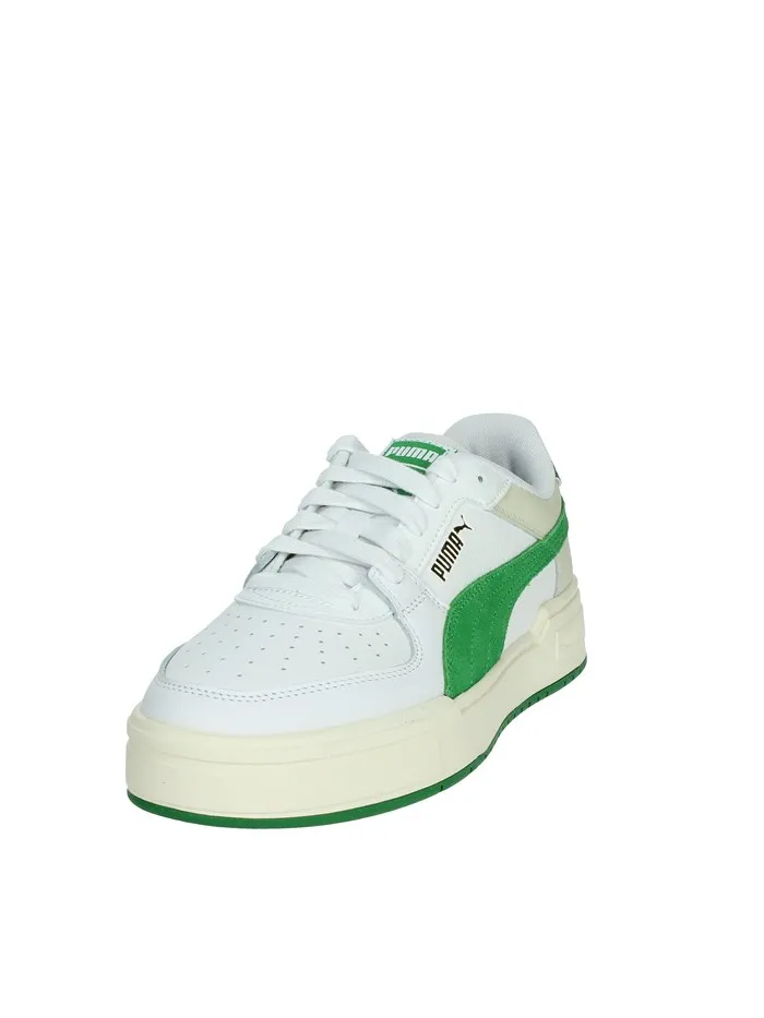 PUMA  SNEAKERS BASSA 387327 BIANCO/VERDE