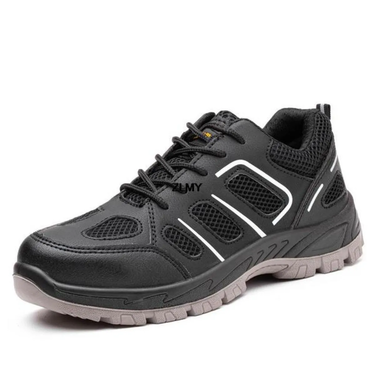 Scarpe antinfortunistiche da costruzione Stivali da lavoro antinfortunistici con punta in acciaio Scarpe da lavoro traspiranti a