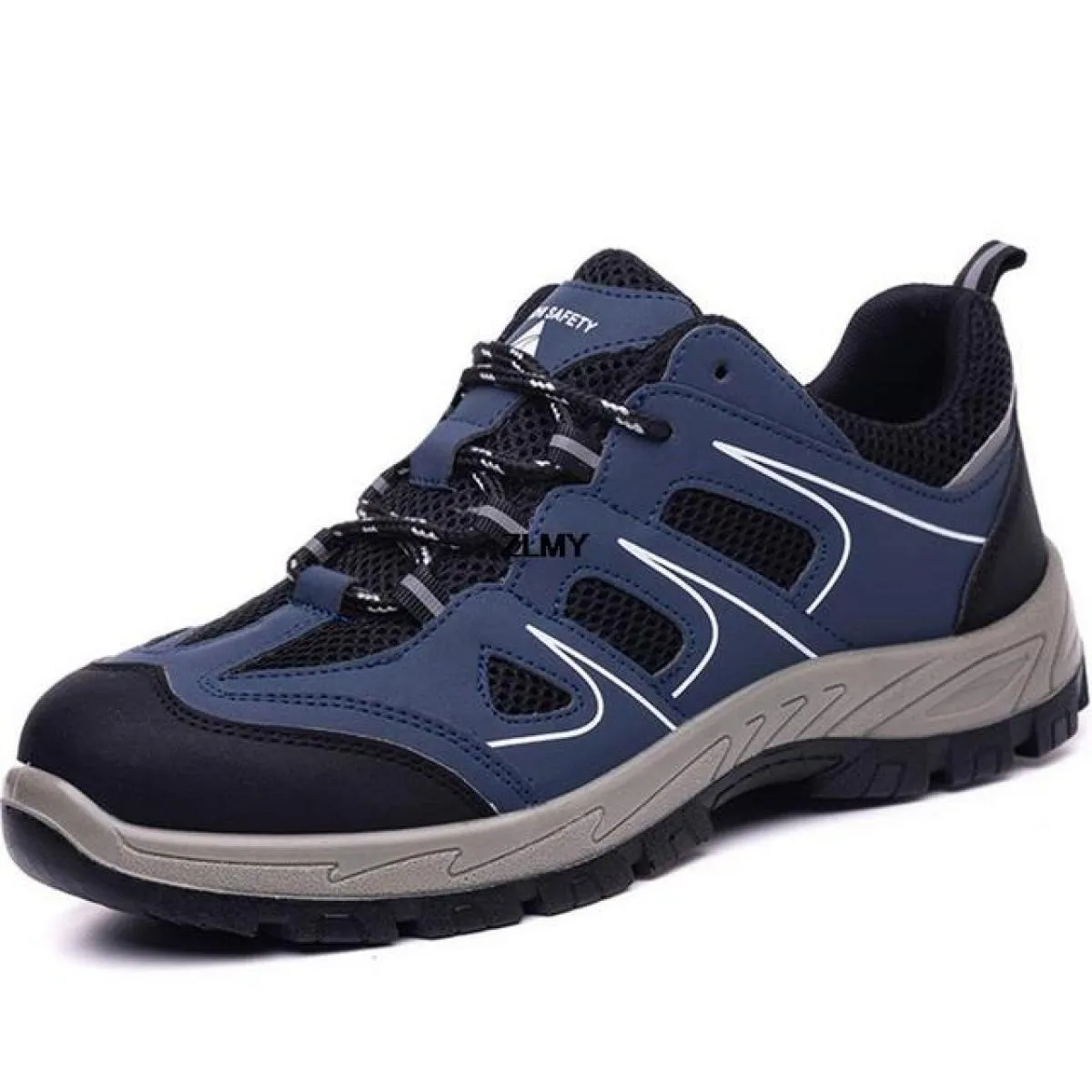 Scarpe antinfortunistiche da costruzione Stivali da lavoro antinfortunistici con punta in acciaio Scarpe da lavoro traspiranti a