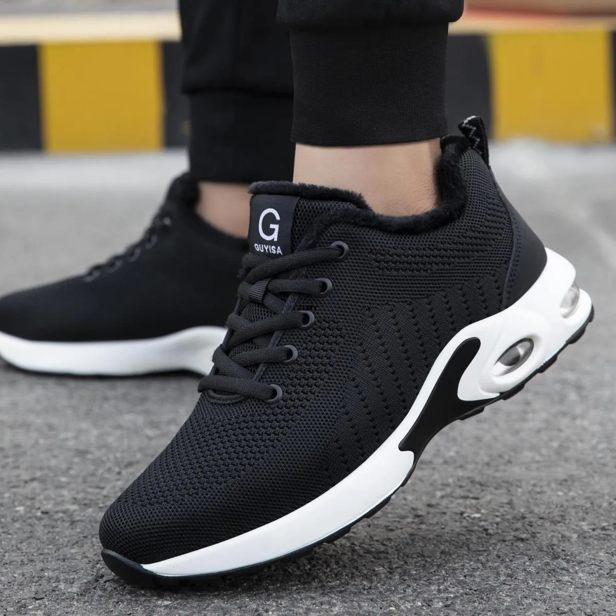 Scarpe antinfortunistiche invernali da uomo Sneaker da lavoro con punta in acciaio Stivali antinfortunistici da lavoro traspiran