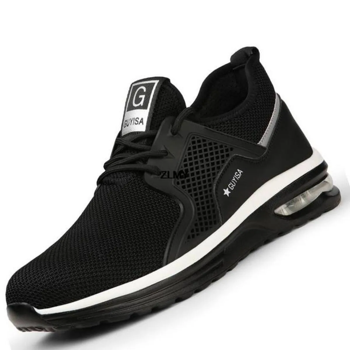 Scarpe antinfortunistiche invernali da uomo Sneaker da lavoro con punta in acciaio Stivali antinfortunistici da lavoro traspiran