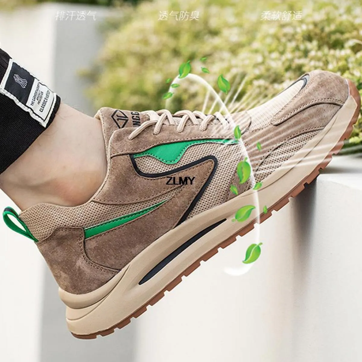 Sneaker con punta in acciaio traspirante Scarpe antinfortunistiche da uomo Scarpe da lavoro antiforatura Uomo Stivali antinfortu
