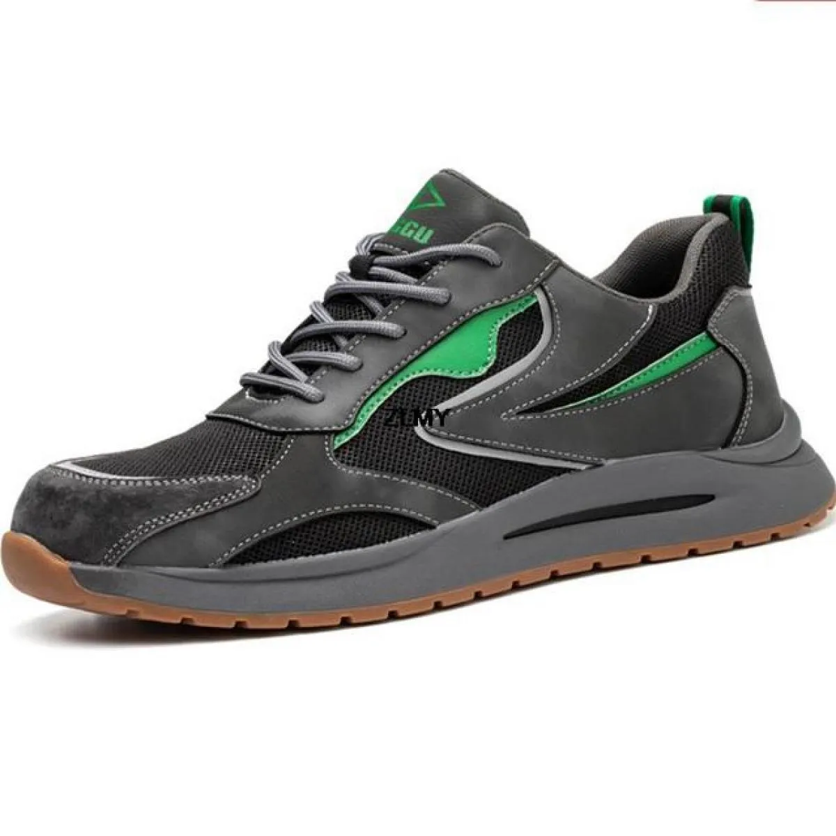 Sneaker con punta in acciaio traspirante Scarpe antinfortunistiche da uomo Scarpe da lavoro antiforatura Uomo Stivali antinfortu