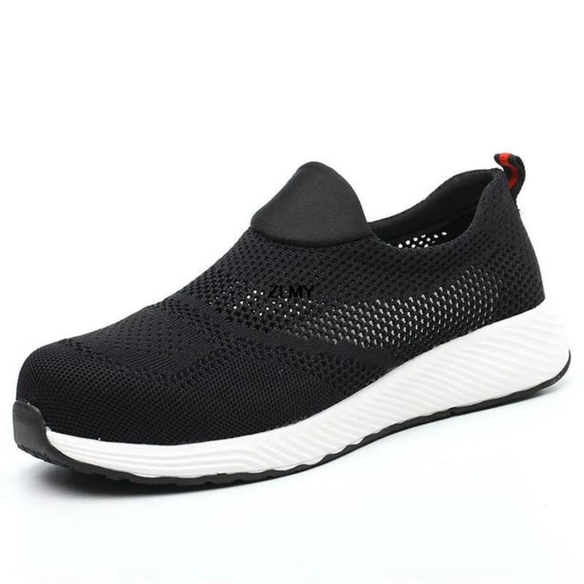 Sneaker con punta in acciaio traspirante Scarpe antinfortunistiche da uomo Scarpe da lavoro antiforatura Uomo Stivali antinfortu