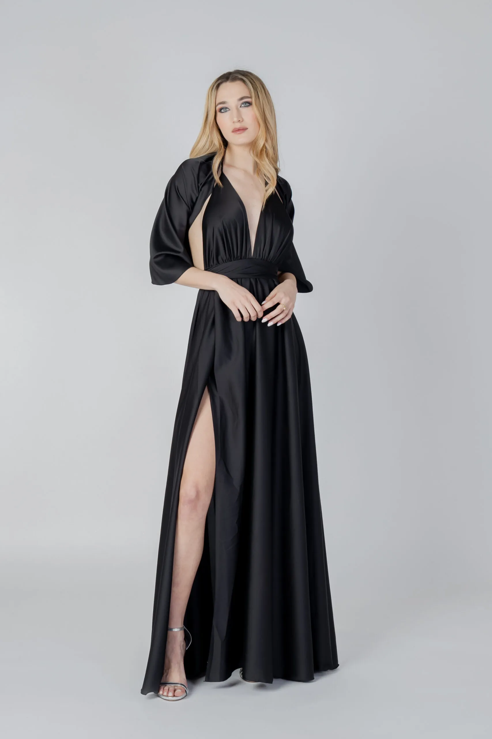 Stola Sol Wears Women TINTA UNITA Nero